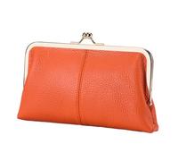 Portamonete In Pelle Con Chiusura A Bacio Elegante E Raffinato Design In,