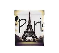 Portamonete in pelle con stampa Torre Eiffel, da uomo, portamonete da donna, mini portafoglio per contanti, Torre Eiffel Love Parigi, Taglia unica, Portamonete