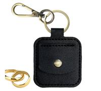 Portamonete in pelle PU - Portamonete in pelle PU - Portachiavi per palestra - Slim Collane Case Organizer Portafoglio per donne, adulti, tutte le età, Nero , vedi descrizione, Vedi descrizione