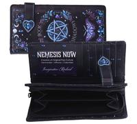 Portamonete in rilievo con Libro delle Ombre, stile gotico, 19 cm x 10 cm x 3 cm