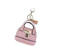 Portamonete multiuso in pelle PU con portachiavi, per donne, rossetti, carte e cavi dati, A
