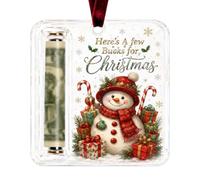 Portamonete Natale Acrilico Specie, Ornamento Appeso Per Albero Vacanza | Portamonete di Natale per ragazzi, ragazze, figli, ragazze, .