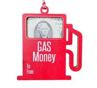 Portamonete per Natale - Decorazioni per albero di Natale a forma di serbatoio 'olio per auto - ornamenti divertenti per mamma, amici, b, Se référer au descriptif, riferimento alla