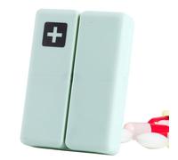 Portamonete per pillole: supporto pieghevole magnetico, contenitore medicinale sette giorni, sigillo a prova di umidità e polvere | dispenser organizer settimanale portatile da viaggio, portafoglio