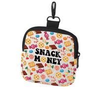 Portamonete per snack, denaro, snack, regalo per gli amanti degli spuntini, Snackmoney, alla moda