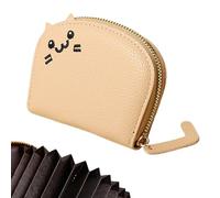 Portamonete - Porta carte di credito, porta carte di credito, portafoglio a di gatto cartoni animati, porta carte di credito con chiusura lampo, arancione, vedi descrizione, Vedi