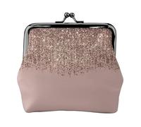 Portamonete,Portafogli Portamonete Portamonete Portamonete Mini Portafogli per Donna Ragazza Tortora Blush Rosa Rose Bronzo Oro Glitter Glam