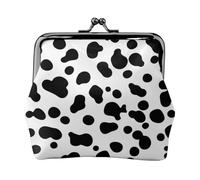 Portamonete,Portafogli Portamonete Portamonete Portamonete Mini Portafogli per Donne Ragazze Cane Dalmata Modello Senza Cuciture O Texture Pelle di Mucca