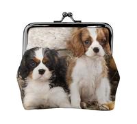 Portamonete,Portafogli Portamonete Portamonete Portamonete Mini Portafogli per Donne Ragazze Cavalier King Charles Spaniel Piccoli Cuccioli