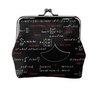 Portamonete,Portafogli Portamonete Portamonete Portamonete Mini Portafogli per Donne Ragazze Equazioni Matematiche Formule Matematiche