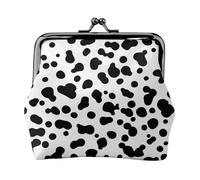 Portamonete,Portafogli Portamonete Portamonete Portamonete Mini Portafogli per Donne Ragazze Modello Cane Dalmata o Texture Pelle di Mucca