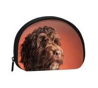Portamonete,Portafogli Portamonete Portamonete Portamonete Mini Portafogli per Donne Regalo per Ragazze,Adorabile Cane Cockapoo