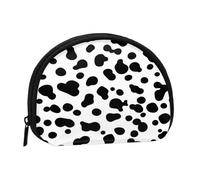 Portamonete,Portafogli Portamonete Portamonete Portamonete Mini Portafogli per Donne Regalo per Ragazze,Modello Senza Cuciture di Cane Dalmata o Texture Pelle di Mucca