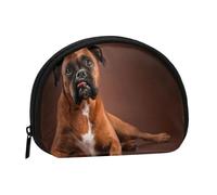 Portamonete,Portafogli Portamonete Portamonete Portamonete Mini Portafogli per Donne Regalo per Ragazze,Fantastico Cane Boxer Sdraiato