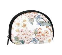 Portamonete,Portafogli Portamonete Portamonete Portamonete Mini Portafogli per Donne Regalo per Ragazze,Fiore Acquerello Pastello Botanico Rosa