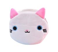 Portamonete, Portamonete Carino Mini Portamonete in Peluche Gatto Cartone Animato con Scomparti Multipli, Portamonete Portatile per Bambini Regali per Bambini