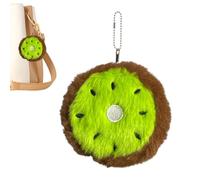 Portamonete | Portamonete con design a frutta in stile cartone animato e porta cambio, portamonete morbido, ciondolo per borsa in peluche, resistente all'usura, multifunzionale, alla moda