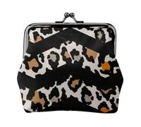 Portamonete, Portamonete Portamonete Portamonete Portamonete Mini Portafogli per Donna Ragazza Leopard Design Senza Cuciture