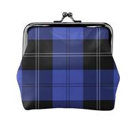 Portamonete, Portamonete Portamonete Portamonete Portamonete Mini Portafogli per donna Ragazza Ramsay Hunting Tartan in blu