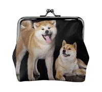 Portamonete, Portamonete Portamonete Portamonete Portamonete Mini Portafogli per Donna Ragazza Shiba Inu Akita Inu