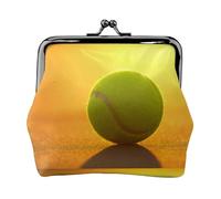 Portamonete, Portamonete Portamonete Portamonete Portamonete Mini Portafogli per Donna Ragazza Stampa pallina da tennis