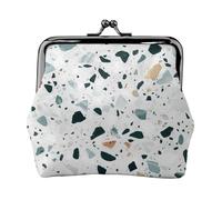 Portamonete, Portamonete Portamonete Portamonete Portamonete Mini Portafogli per Donna Ragazza Terrazzo Marmo Pastello