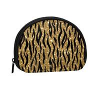 Portamonete, Portamonete Portamonete Portamonete Portamonete Mini Portafogli per Donna Regalo per Ragazze, Stampa Animalier Glitter Oro