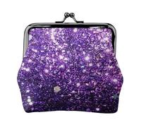 Portamonete, Portamonete Portamonete Portamonete Portamonete Mini Portafogli per Donne Ragazze Bellissimo Glitter Viola