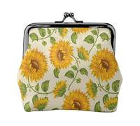 Portamonete, Portamonete Portamonete Portamonete Portamonete Mini Portafogli per Donne Ragazze Disegnato Girasole