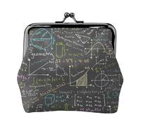 Portamonete, Portamonete Portamonete Portamonete Portamonete Mini Portafogli per Donne Ragazze Lezioni di Matematica