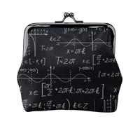 Portamonete, Portamonete Portamonete Portamonete Portamonete Mini Portafogli per Donne Ragazze Modello di formule trigonometriche