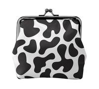 Portamonete, Portamonete Portamonete Portamonete Portamonete Mini Portafogli per donne Ragazze Modello senza cuciture con mucca maculata