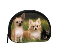 Portamonete, Portamonete Portamonete Portamonete Portamonete Mini Portafogli per Donne Ragazze Regalo, Cuccioli di Chihuahua