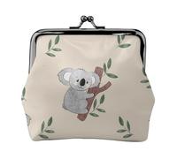 Portamonete, Portamonete Portamonete Portamonete Portamonete Mini Portafogli per Donne Ragazze Simpatico Cartone Animato Koala Bears Modello