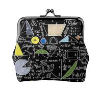Portamonete, Portamonete Portamonete Portamonete Portamonete Mini Portafogli per Donne Ragazze Tesori Senza Tempo Matematica
