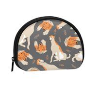Portamonete, Portamonete Portamonete Portamonete Portamonete Mini Portafogli per regalo per donne e ragazze, Simpatico levriero afgano