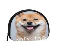 Portamonete, Portamonete Portamonete Portamonete Portamonete Mini Portafogli per regalo per donne e ragazze, Stampato con cane Shiba Inu