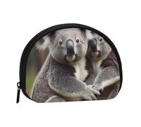 Portamonete, Portamonete Portamonete Portamonete Portamonete Mini Portafogli per regalo per donne e ragazze, Simpatica stampa con orsetto Koala