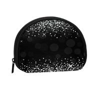 Portamonete, Portamonete Portamonete Portamonete Portamonete Mini Portafogli per regalo per donne e ragazze, Glitter argento lucido