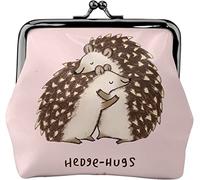 Portamonete Portamonete Simpatico Cartone Animato Riccio Abbracci Donna Ragazza Squisito Piccolo Portafoglio Portamonete