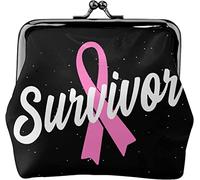 Portamonete Portamonete Sopravvissuto al cancro al seno Donna Ragazza Trucco Pochette Portafoglio Portamonete