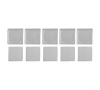 Portamonete quadrato trasparente con imbottitura in schiuma, per monete da 16-40 mm, organizer in plastica per raccogliere ed esporre monete (18/23/28/33/38 mm)