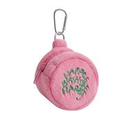 Portamonete rosa Potters, sacchetto di immagazzinaggio del cavo degli auricolari, borsa portatile di peluche di Harries, sacchetto della moneta della torta, Colore unico, L
