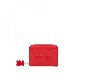 Portamonete Tous 2002374117 Back to Basics, rosso