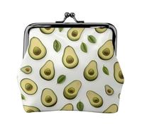 Portamonete versatile con stampa avocado, squisito mini portafoglio carino per ogni occasione