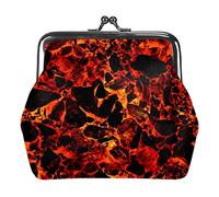 Portamonete vintage portamonete portamonete Lava Magma Red, Come nella foto, Taglia unica, Organizer per borse