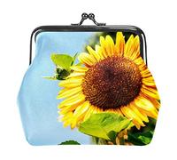 Portamonete vintage portamonete portamonete portafogli estate girasole pianta, Come nella foto, Taglia unica, Organizer per borse