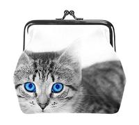 Portamonete vintage portamonete portamonete portafogli gatto carino animale domestico, Come nella foto, Taglia unica, Organizer per borse