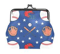 Portamonete vintage portamonete portamonete portafogli modello baseball stelle, Come nella foto, Taglia unica, Organizer per borse
