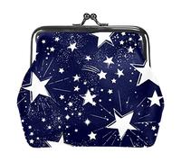 Portamonete vintage portamonete portamonete portamonete nero scuro con stelle, Come nella foto, Taglia unica, Organizer per borse